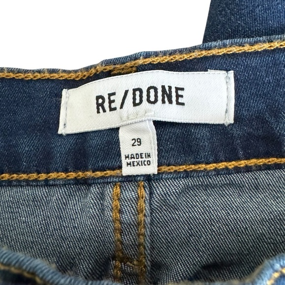 RE/DONE - NWT 90s Loose High Rise Straight Jeans Sz 29 - Picture 8 of 9